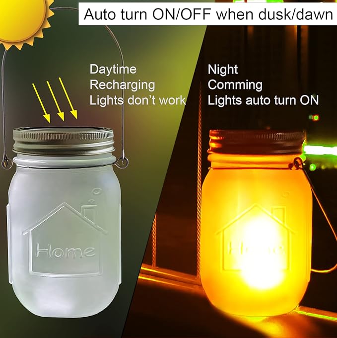 Solar Pathway Lights 4-Pack, Driveway LED