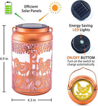 Garden Solar Lanterns, Waterproof LED Outdoor Lights