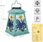 Solar Butterfly Lanterns, Porch Hanging LED Decor