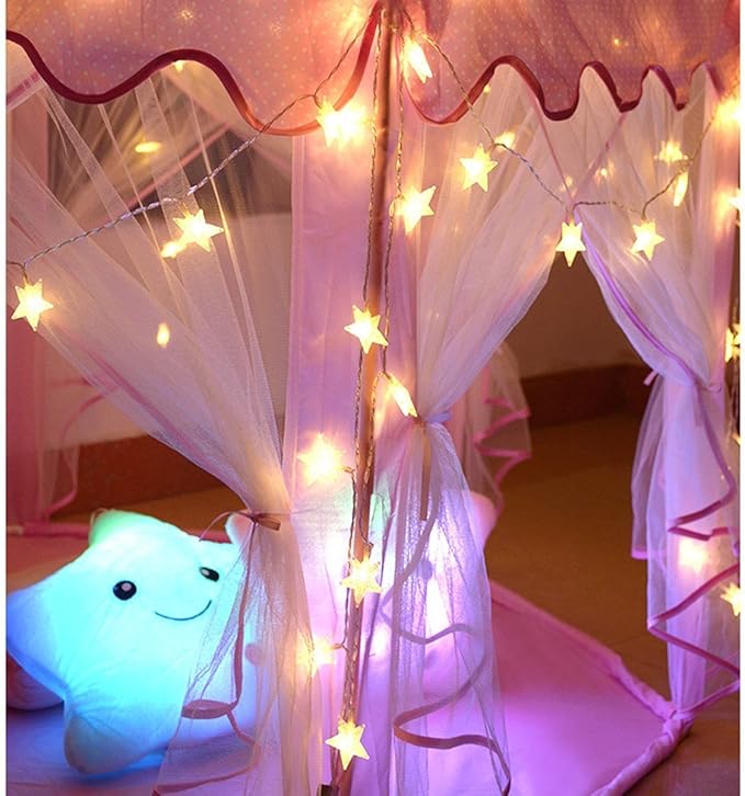 Warm White Porch String Lights, Weatherproof LED