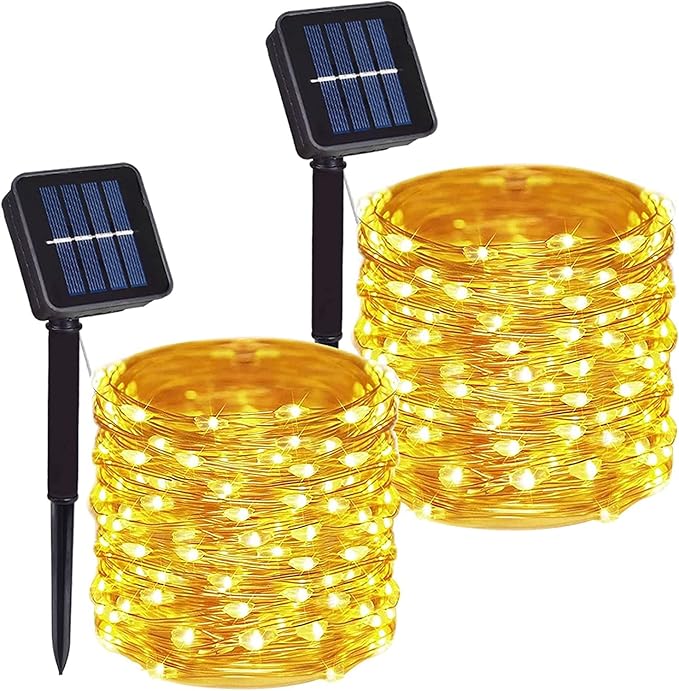 39ft Warm White Outdoor Edison String Lights, Weatherproof