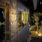 Moroccan Solar Pendant Light 2-Pack, Outdoor