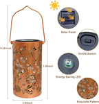 Sunflower Solar Lanterns, Waterproof LED Patio Lights