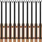 Heavy-Duty String Light Poles 10-Pack, 5ft Deck