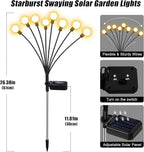 Solar Pathway Lights 2-Pack, Walkway LED