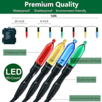 Christmas Fairy Lights, 50 LED Battery Twinkle Lights