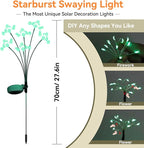 Green Solar Pathway Lights 2-Pack, Walkway LED