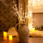 Warm White Solar Path Lights, Outdoor Yard LED