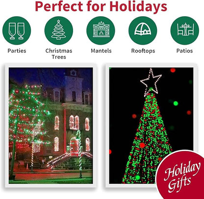 Christmas String Lights, 20ft Waterproof Twinkle Lights