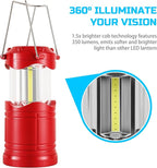 4-Pack Metal Courtyard Solar Lanterns for Patio, Waterproof LED