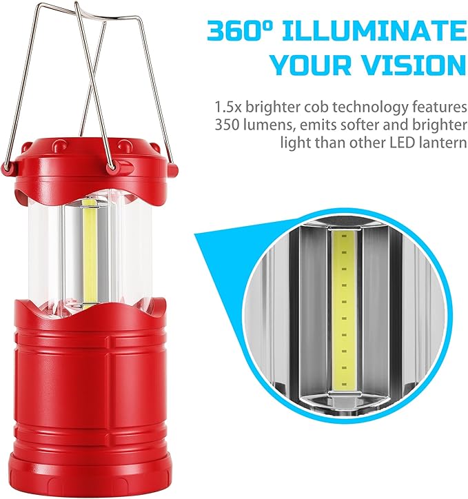 4-Pack Metal Courtyard Solar Lanterns for Patio, Waterproof LED
