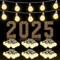 8ft Outdoor Edison String Lights, Weatherproof