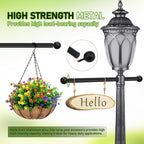 16" Pier Mount Base, Post Light Mounting Adapter