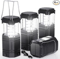 Portable Rechargeable Lantern 4-Pack, Emergency LED
