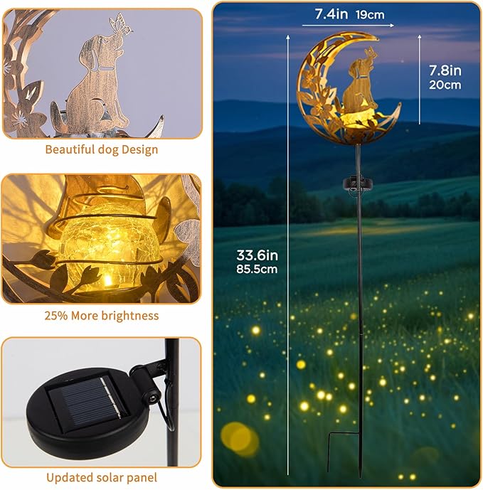 Solar Path Lights, Outdoor Driveway LED
