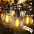 50ft Outdoor Edison String Lights, Weatherproof