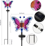 2-Pack Solar Landscape Lights for Driveway
