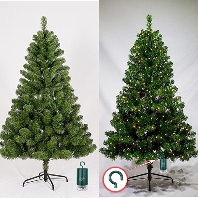 100 LED Christmas Twinkle Lights, 5ft Waterproof for Yard