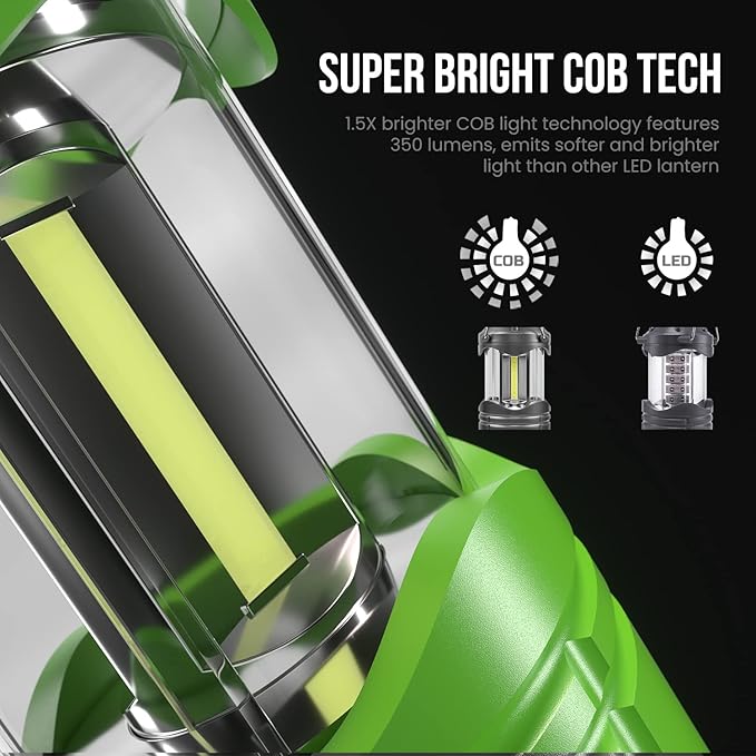 4-Pack Charming Courtyard Solar Lanterns for Porch, Waterproof LED