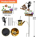 Solar Walkway Path Lights, Waterproof