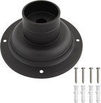 Black Solar Fence Post Caps, Yard LED
