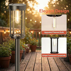 2-Pack Solar Landscape Lights for Garden