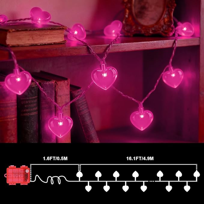 Yard String Lights, 1ft Weatherproof LED