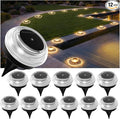Solar Dock Lights, Warm White Waterproof LED