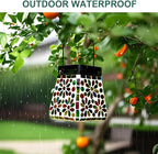 Mosaic Solar Hanging Lanterns, Charming Garden Decor