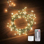 Christmas LED String Lights, Waterproof Timer Lights