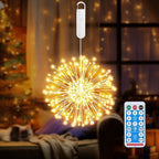 Christmas Backyard String Lights, 120 LED Waterproof