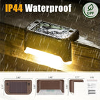 16-Pack Solar Yard Lights, Warm White LED