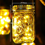 12-Pack Decorative Backyard Solar Lanterns for Outdoor, Waterproof LED