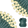 Christmas Fairy Lights, 33ft 100 LED Battery Twinkle Lights