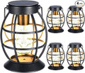 Solar Backyard Lanterns 4-Pack, Yard Hanging LED Decor