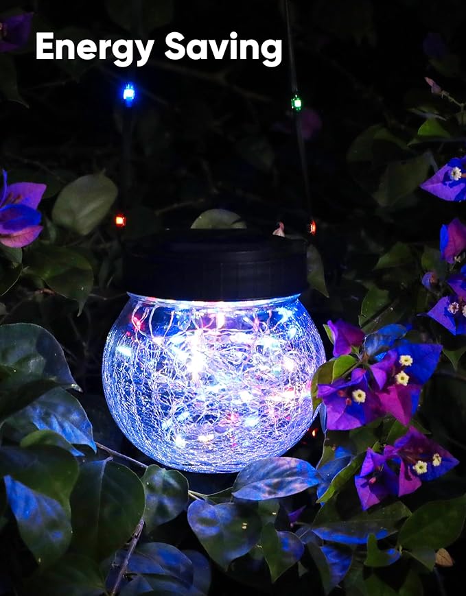 Globe Solar Hanging Lanterns, Decorative Porch Decor