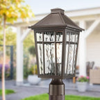 Bright Solar Post Cap Lights for Yard, LED