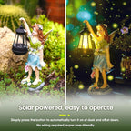 Solar Garden Garden Statue Light, Outdoor Decor