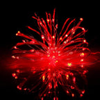 2-Pack Christmas String Lights, 16ft 50 LED Waterproof Twinkle Lights
