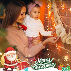 Christmas String Lights, 33ft 100 LED Waterproof Twinkle Lights