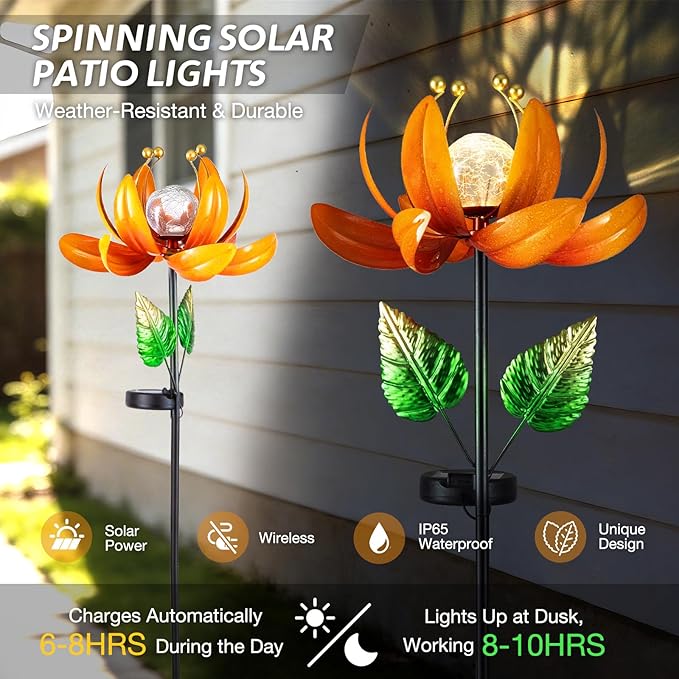 Solar Path Lights, Outdoor Driveway LED