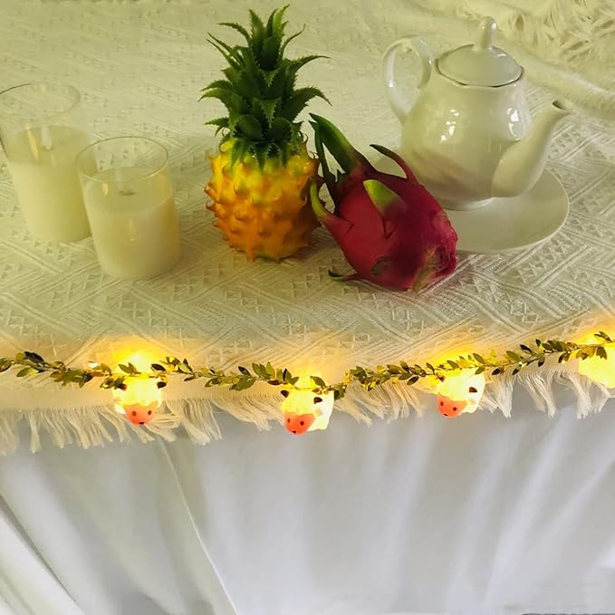 Gold String Lights for Porch, Waterproof LED