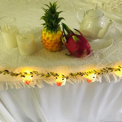 Gold String Lights for Porch, Waterproof LED