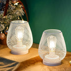 Courtyard Solar Lantern Set, Decorative Porch Lighting