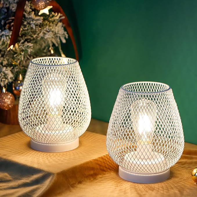 Courtyard Solar Lantern Set, Decorative Porch Lighting