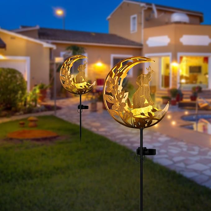 Solar Path Lights, Outdoor Driveway LED