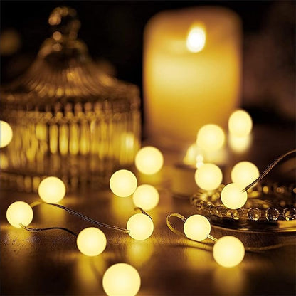 Outdoor String Lights, 10ft Waterproof LED