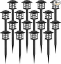 16-Pack Solar Path Lights, Outdoor Yard LED