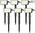118 LED Solar Wall Spotlights 6-Pack, LED