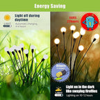 Solar Walkway Path Lights 2-Pack, Waterproof